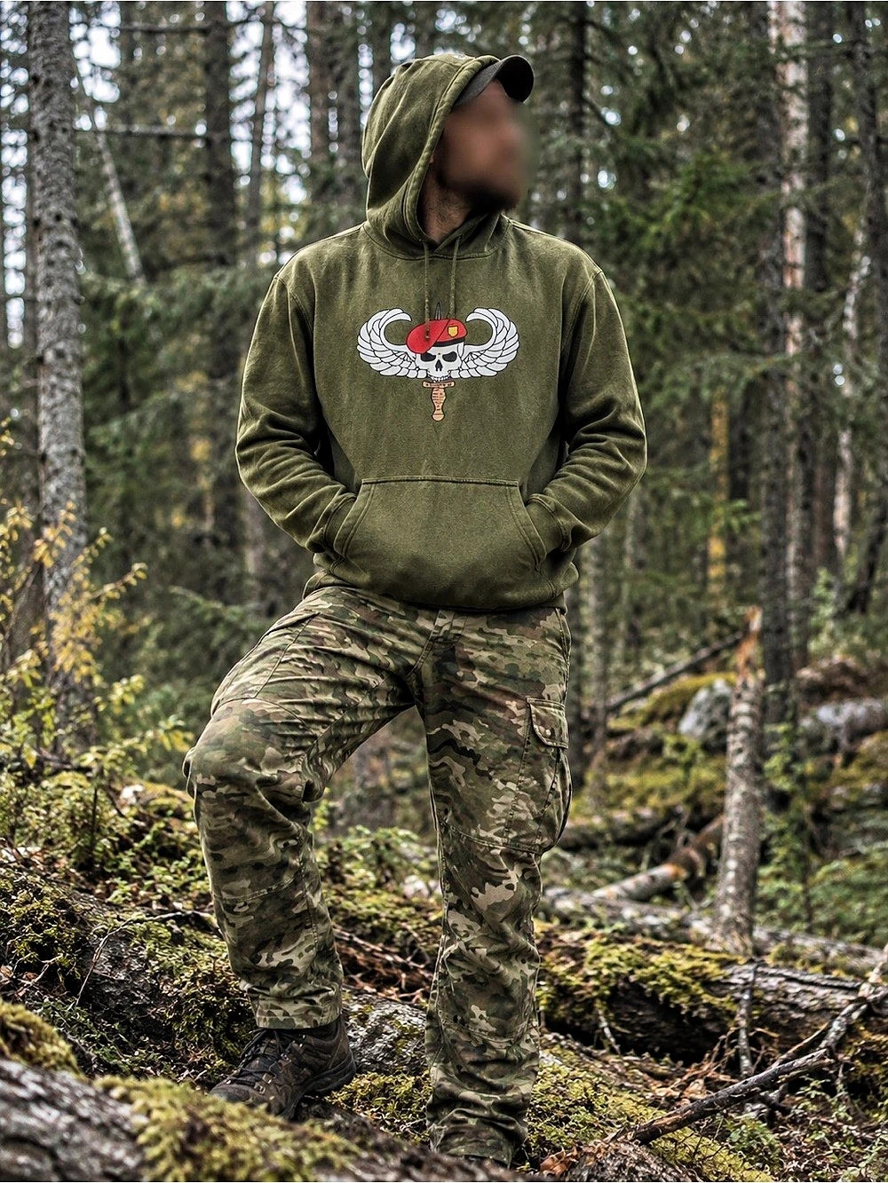 WETSU Paratrooper OG Logo Hoodie